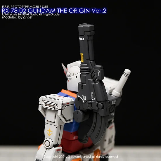 G-Rework Decal - HG Gundam The Origin RX-78-02 Gundam (Ver. 2)