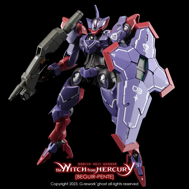 G-Rework Decal - HG Witch from Mercury Beguir-Pente Use