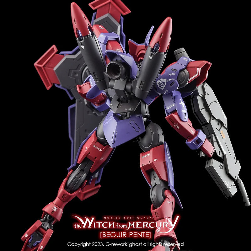 G-Rework Decal - HG Witch from Mercury Beguir-Pente Use