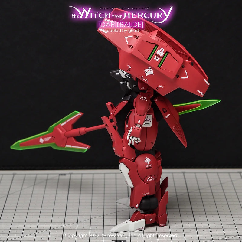 G-Rework Decal - HG Witch from Mercury Darilbalde Use