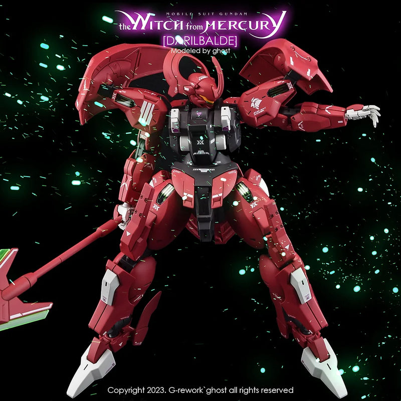 G-Rework Decal - HG Witch from Mercury Darilbalde Use