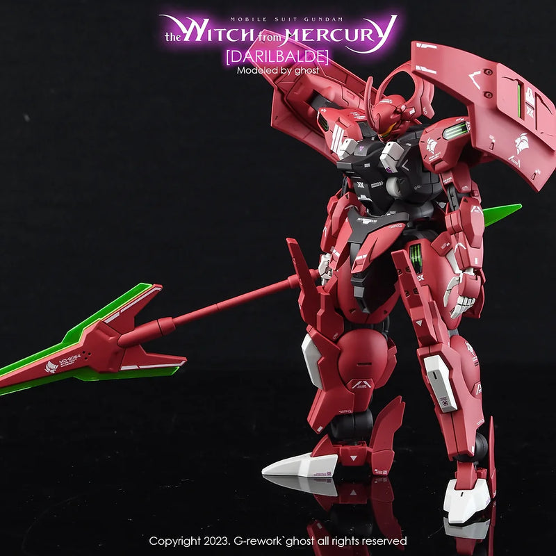 G-Rework Decal - HG Witch from Mercury Darilbalde Use
