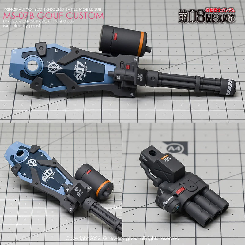 G-Rework Decal - HGUC MS-07B-3 Gouf Custom Use