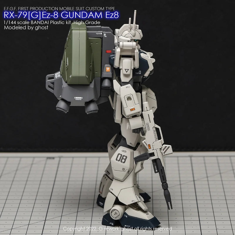 G-Rework Decal - HGUC RX-79[G]Ez-8 Gundam Ez8 Use