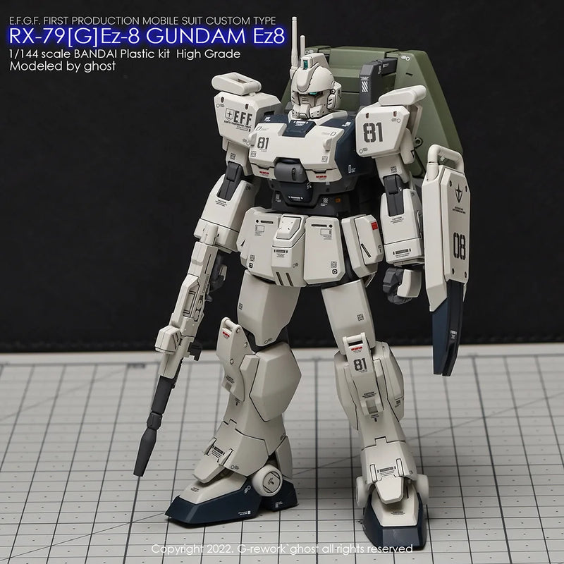 G-Rework Decal - HGUC RX-79[G]Ez-8 Gundam Ez8 Use