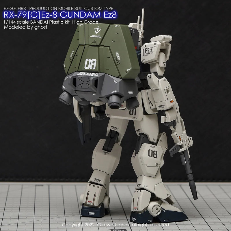 G-Rework Decal - HGUC RX-79[G]Ez-8 Gundam Ez8 Use