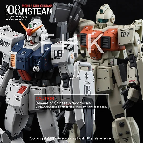 G-Rework Decal - HGUC RX-79[G] Gundam Ground Type Use
