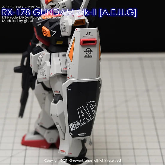 G-Rework Decal - HGUC RX-178 Gundam Mk-II AEUG Revive Use