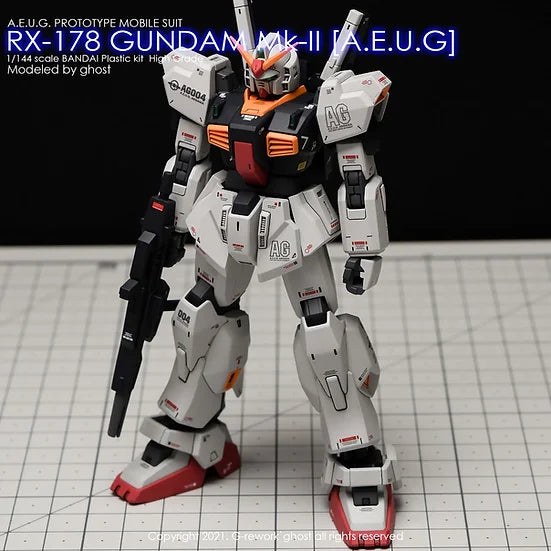 G-Rework Decal - HGUC RX-178 Gundam Mk-II AEUG Revive Use