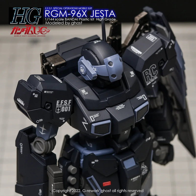 G-Rework Decal - HGUC RGM-96X Jesta Use