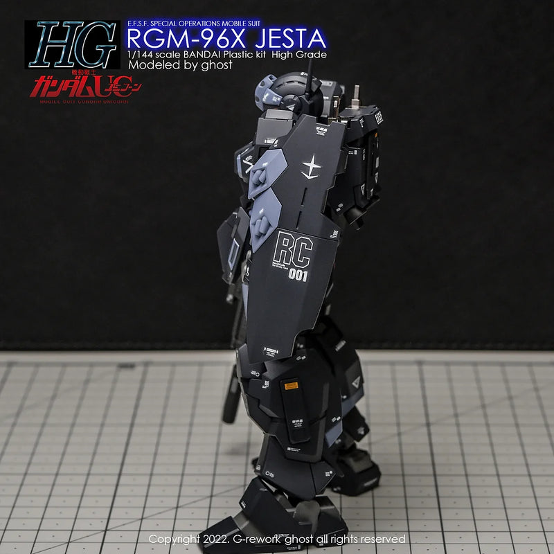 G-Rework Decal - HGUC RGM-96X Jesta Use