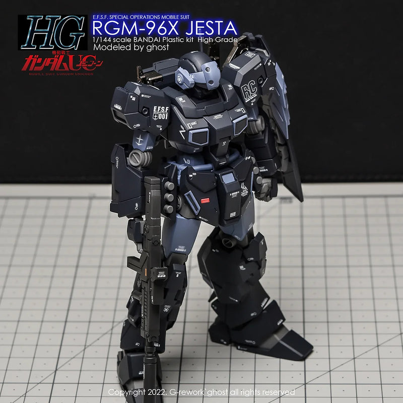 G-Rework Decal - HGUC RGM-96X Jesta Use
