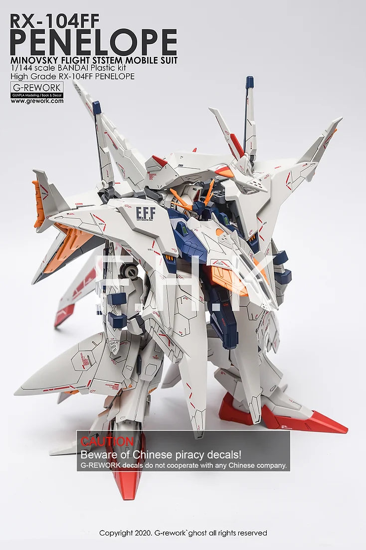 G-Rework Decal - HGUC RX-104FF Penelope Use