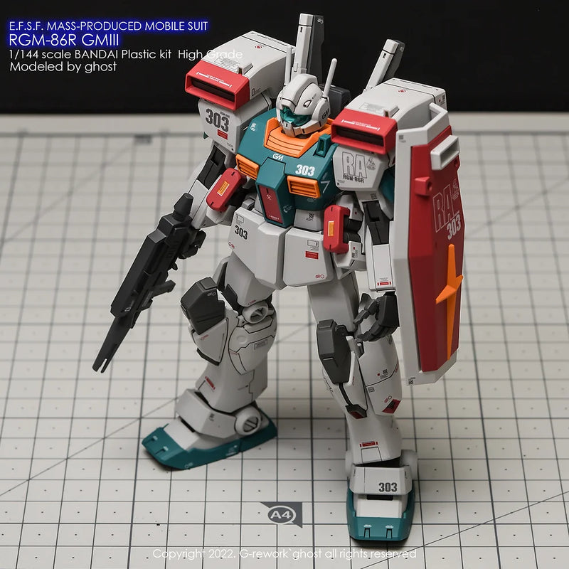 G-Rework Decal - HGUC RGM-86R GMIII Use