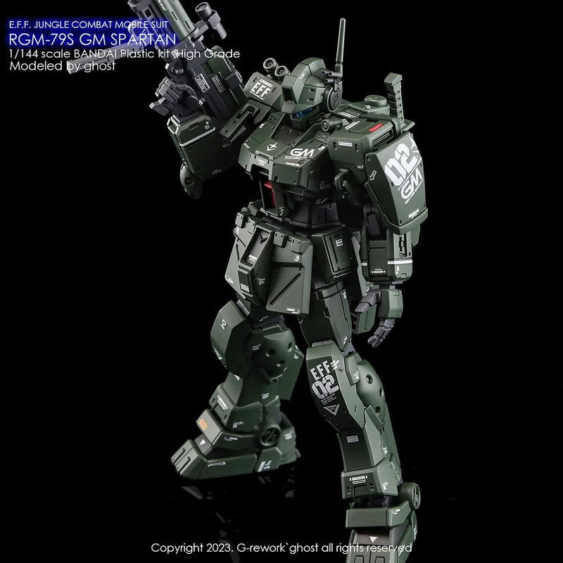 G-Rework Decal - HGUC RGM-79S GM Spartan Use