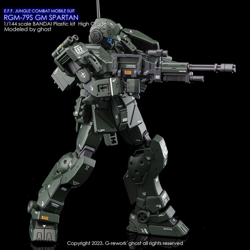 G-Rework Decal - HGUC RGM-79S GM Spartan Use