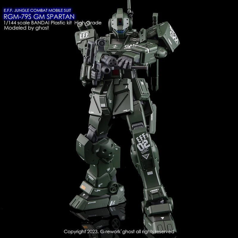 G-Rework Decal - HGUC RGM-79S GM Spartan Use