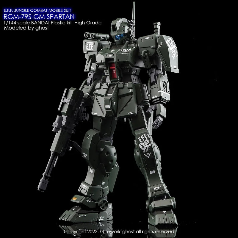 G-Rework Decal - HGUC RGM-79S GM Spartan Use
