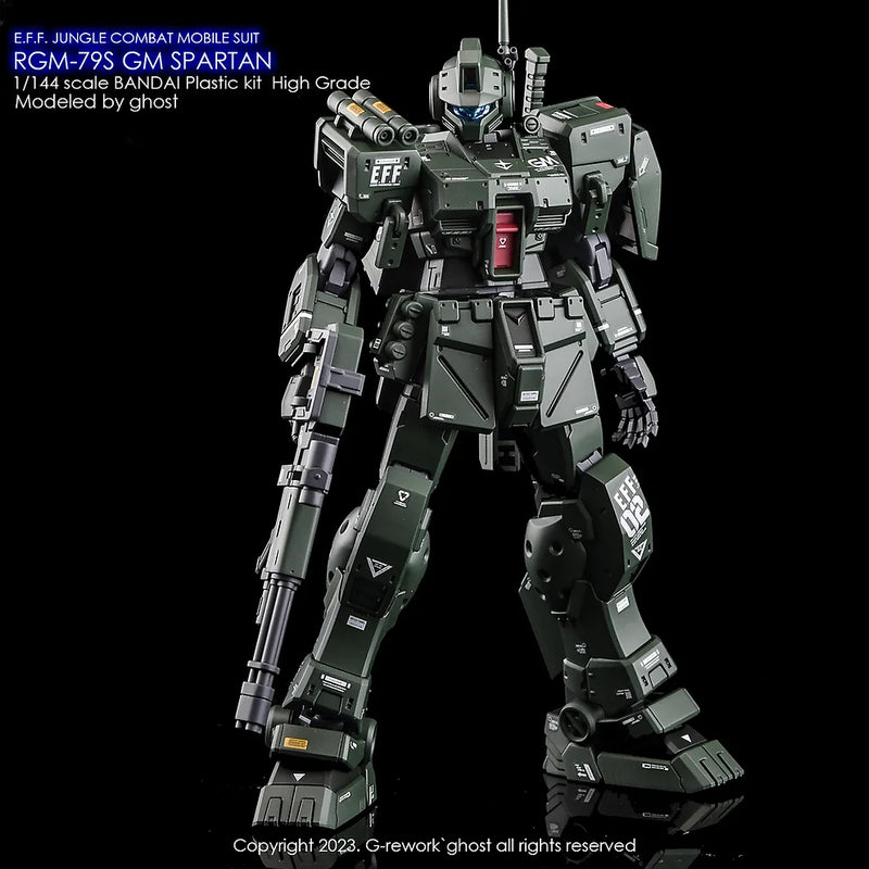 G-Rework Decal - HGUC RGM-79S GM Spartan Use