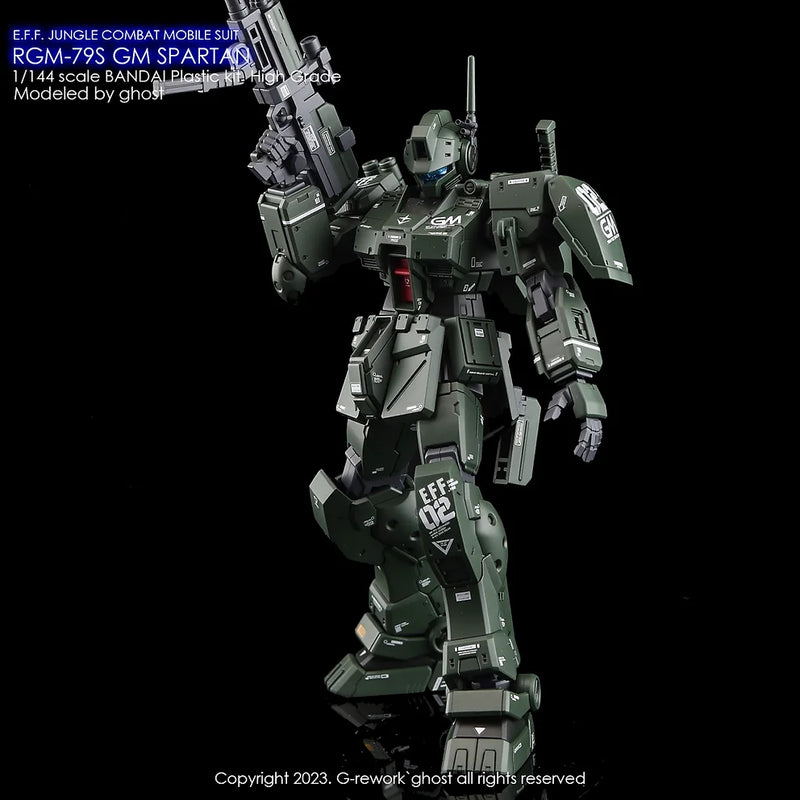 G-Rework Decal - HGUC RGM-79S GM Spartan Use