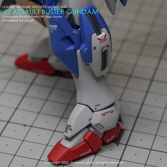 G-Rework Decal - HGUC LM314V23/24 V2 Gundam Assault Buster Use