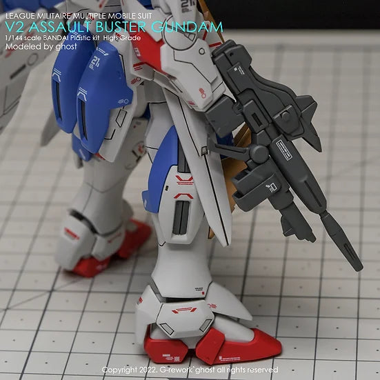 G-Rework Decal - HGUC LM314V23/24 V2 Gundam Assault Buster Use