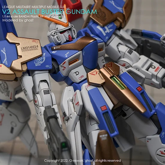 G-Rework Decal - HGUC LM314V23/24 V2 Gundam Assault Buster Use