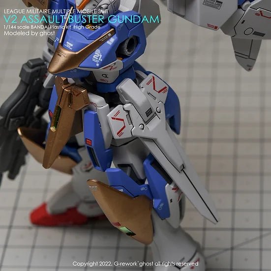 G-Rework Decal - HGUC LM314V23/24 V2 Gundam Assault Buster Use