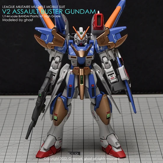 G-Rework Decal - HGUC LM314V23/24 V2 Gundam Assault Buster Use