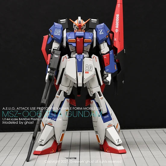 G-Rework Decal - HGUC MSZ-006 Zeta Gundam Revive Use