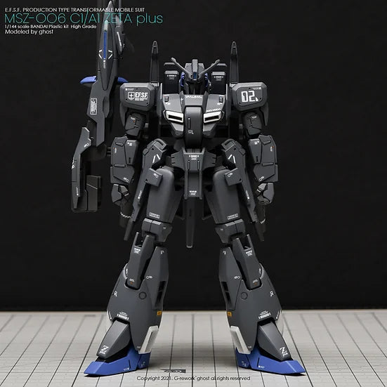 G-Rework Decal - HGUC MSZ-006C1 Zeta Plus C1/A1 Use