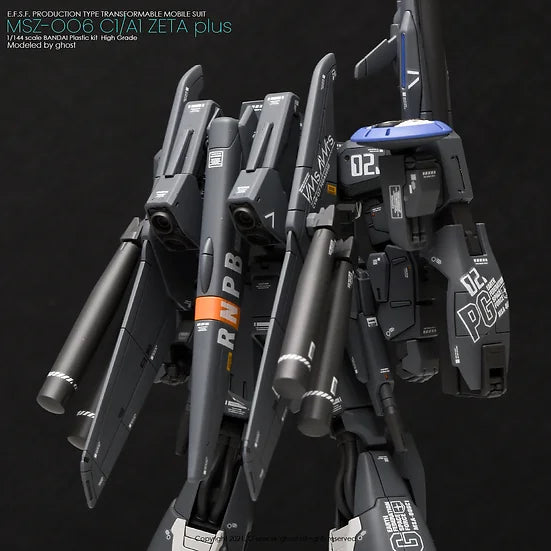 G-Rework Decal - HGUC MSZ-006C1 Zeta Plus C1/A1 Use