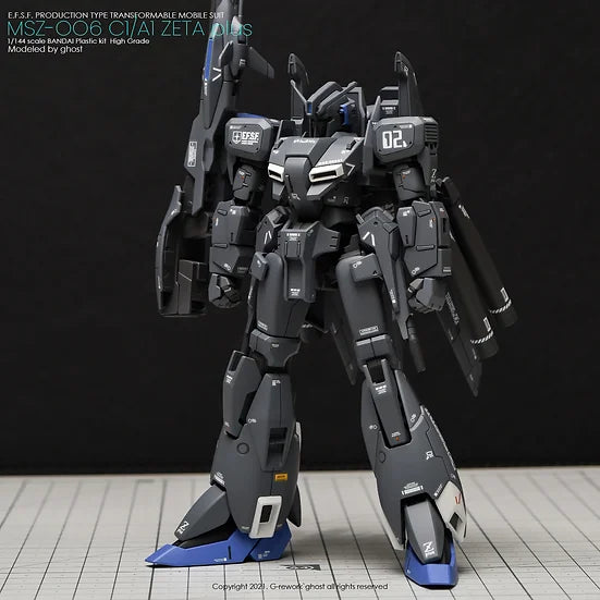 G-Rework Decal - HGUC MSZ-006C1 Zeta Plus C1/A1 Use