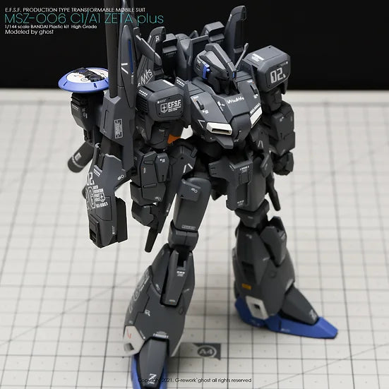 G-Rework Decal - HGUC MSZ-006C1 Zeta Plus C1/A1 Use