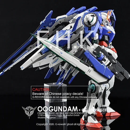 G-Rework Decal - MG GN-0000+GNR-010/XN 00 XN Raiser Use