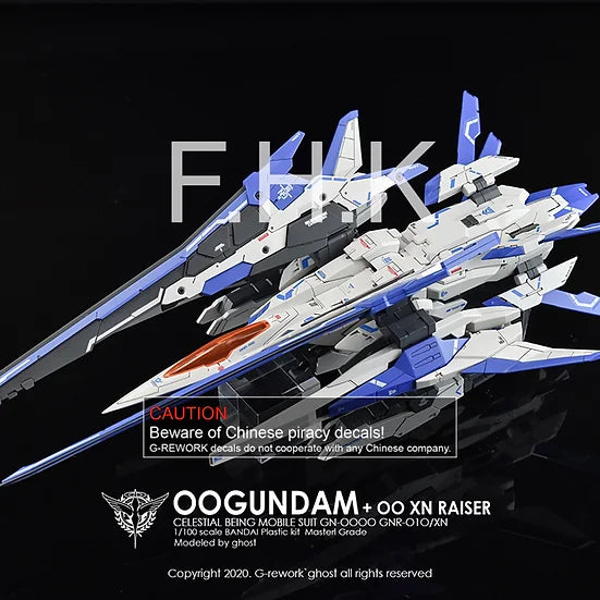 G-Rework Decal - MG GN-0000+GNR-010/XN 00 XN Raiser Use