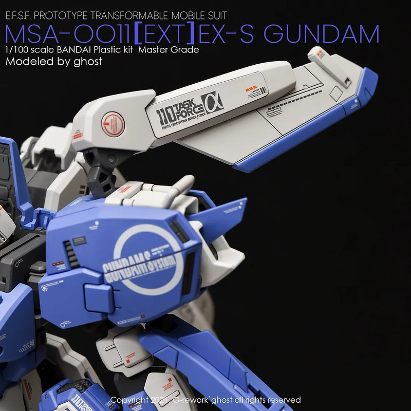 G-Rework Decal - MG MSA-0011 [EXT] Ex-S Gundam Ver.1.5 Use