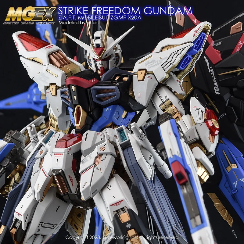 G-Rework Decal - MGEX ZGMF-X20A Strike Freedom Gundam Use