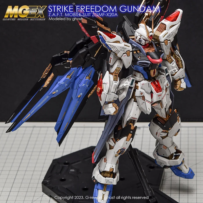G-Rework Decal - MGEX ZGMF-X20A Strike Freedom Gundam Use
