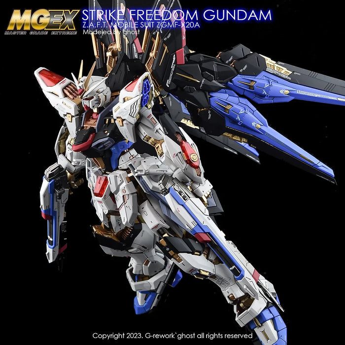 G-Rework Decal - MGEX ZGMF-X20A Strike Freedom Gundam Use