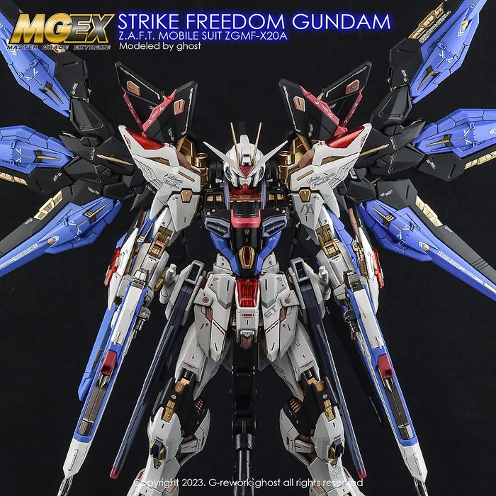 G-Rework Decal - MGEX ZGMF-X20A Strike Freedom Gundam Use - Argama ...