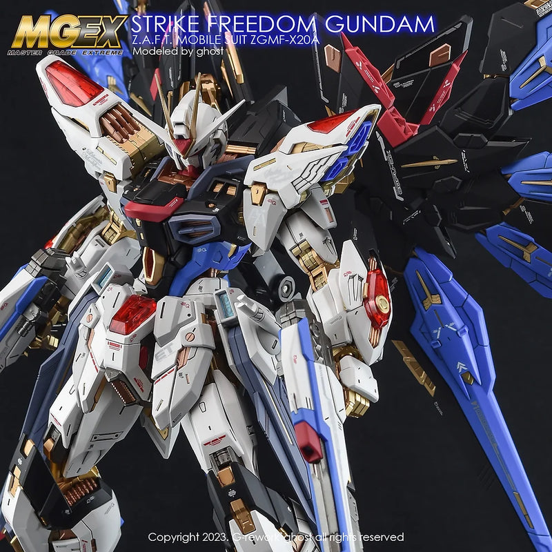 G-Rework Decal - MGEX ZGMF-X20A Strike Freedom Gundam Use