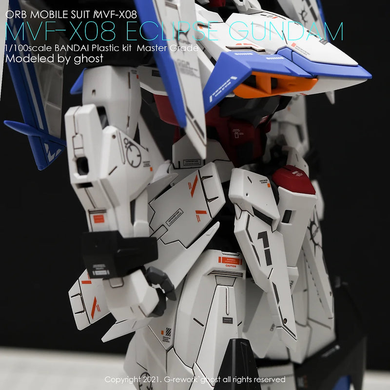 G-Rework Decal - MG MVF-X08 Eclipse Gundam Use
