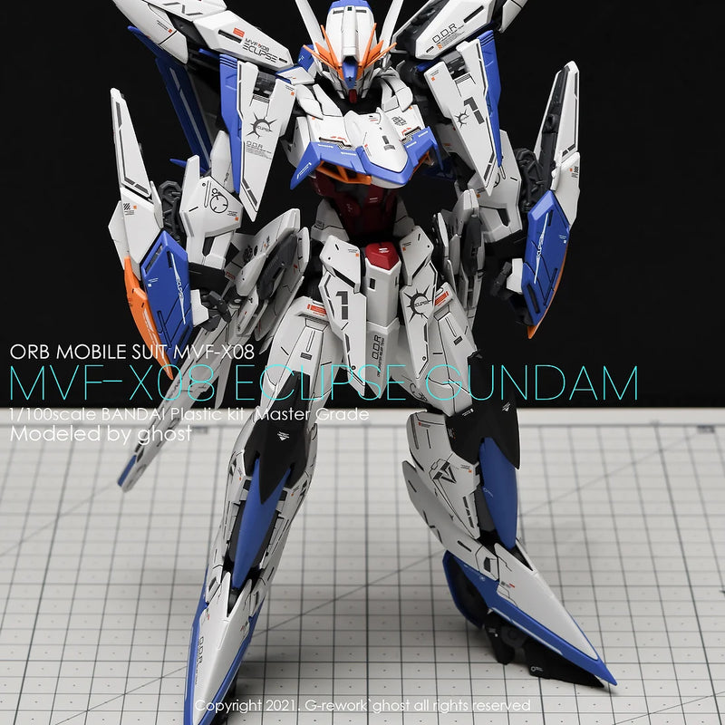 G-Rework Decal - MG MVF-X08 Eclipse Gundam Use