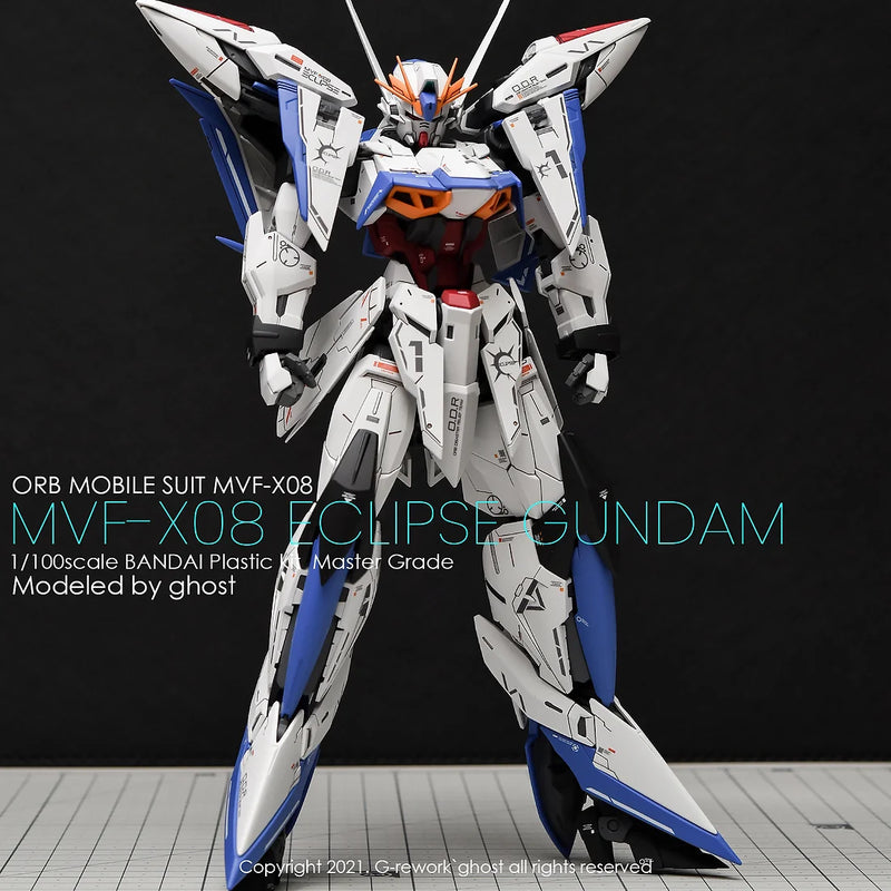 G-Rework Decal - MG MVF-X08 Eclipse Gundam Use