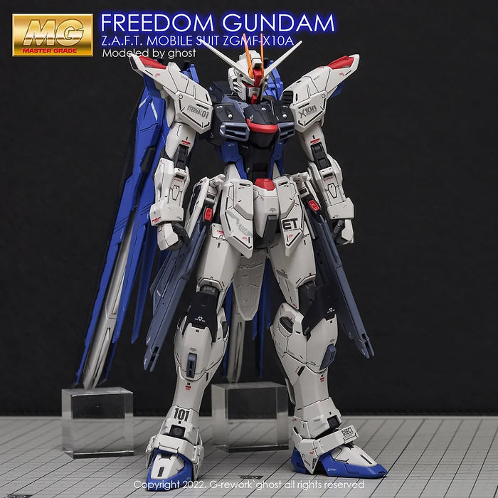 G-Rework Decal - MG ZGMF-X10A Freedom Gundam Ver.2.0 Use