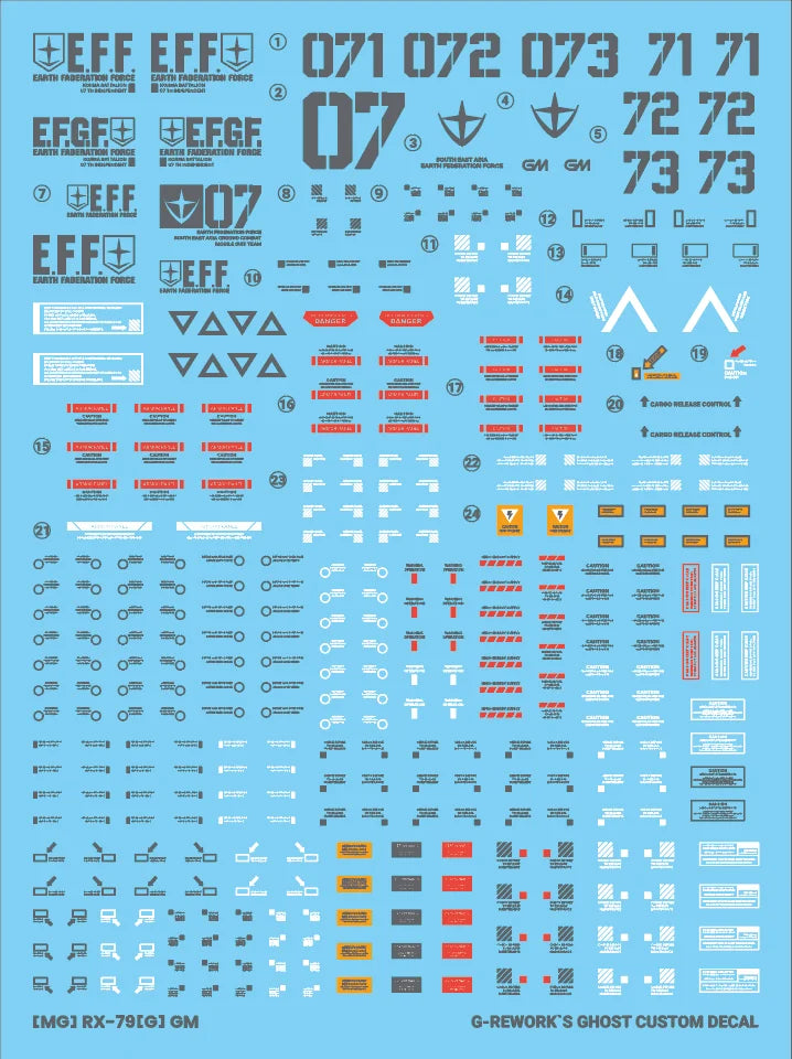 G-Rework Decal - MG RGM-79[G] GM Ground Type Use
