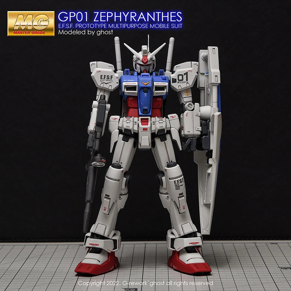G-Rework Decal - MG RX-78GP01 Gundam GP01 Zephyranthes Use - Argama ...