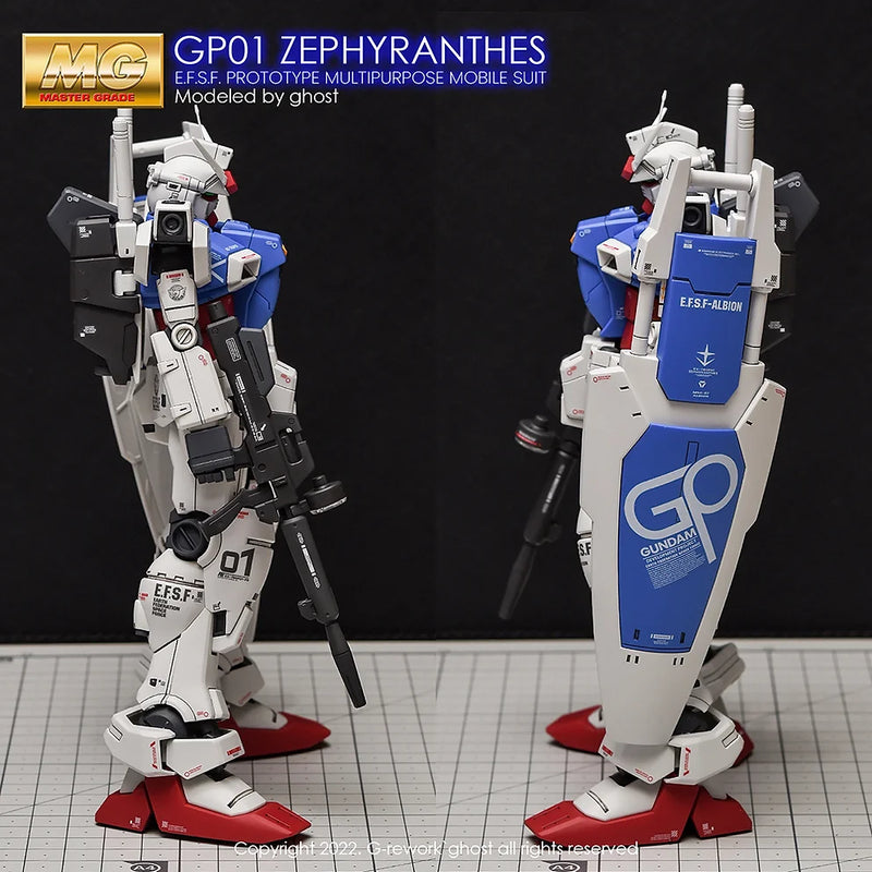 G-Rework Decal - MG RX-78GP01 Gundam GP01 Zephyranthes Use