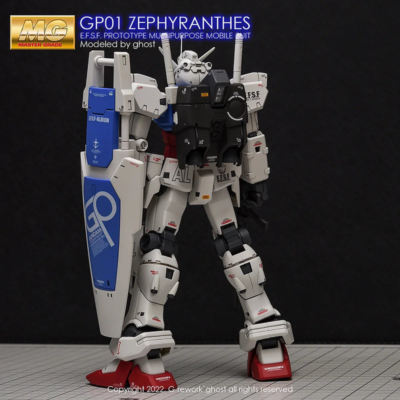 G-Rework Decal - MG RX-78GP01 Gundam GP01 Zephyranthes Use